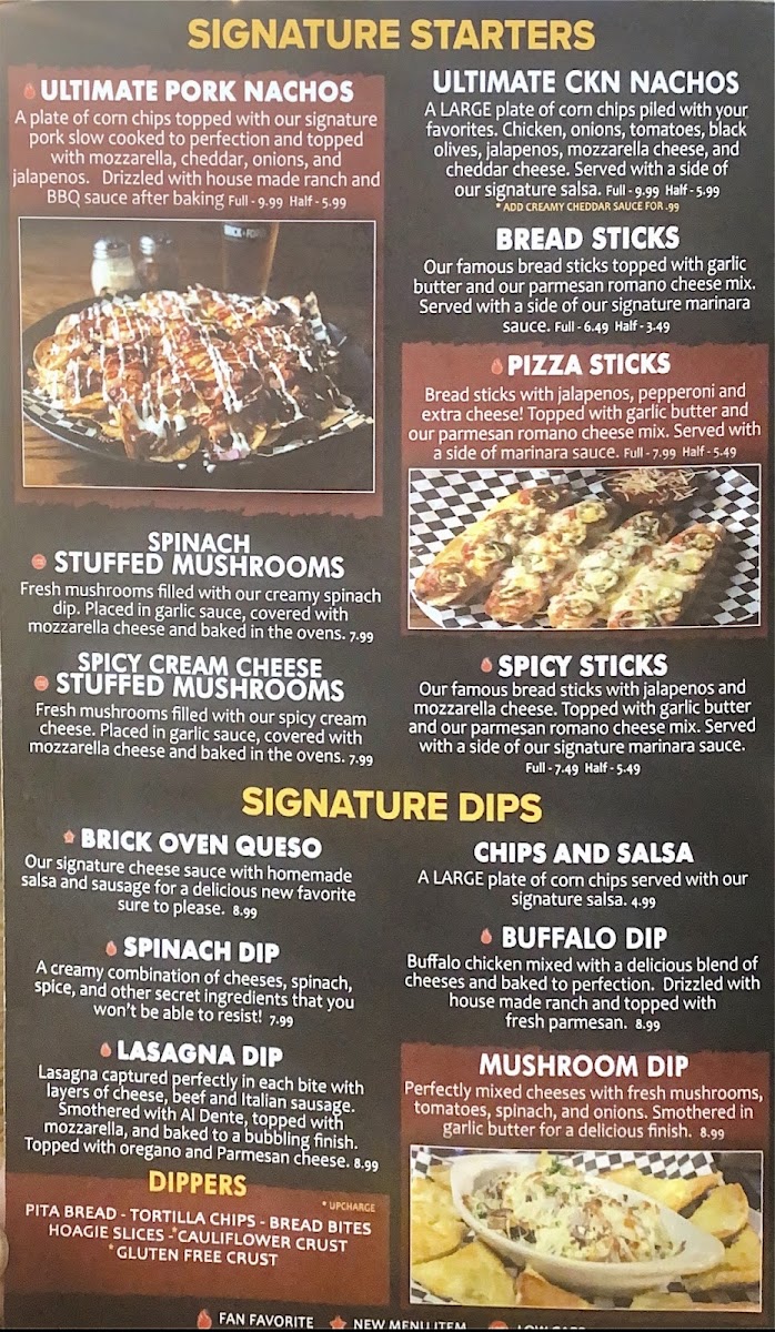 Menu La Torcia Brick Oven Pizza - Searcy-2